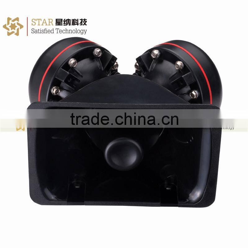Factory supply 12V 200w police speaker horn warning horn Electric horn Auto Horn Speaker for car