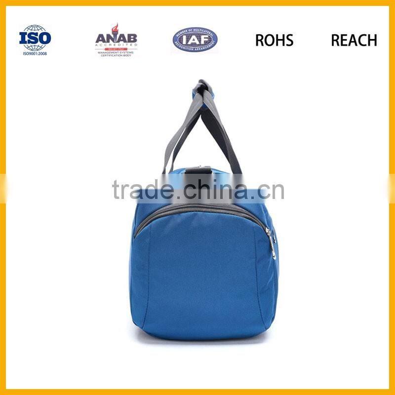 Bossun polyester Leather Travel Tote Duffel Shoulder Handbag Bag