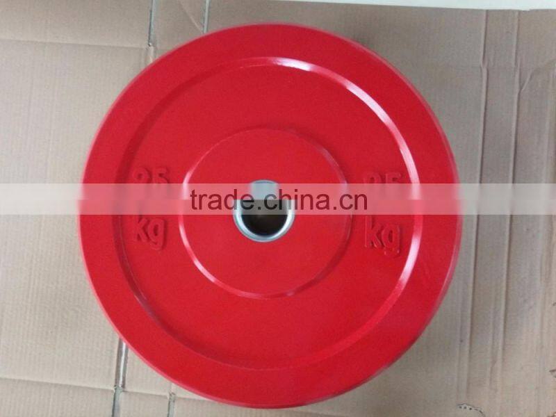 crossfit colorful rubber bumper Plates