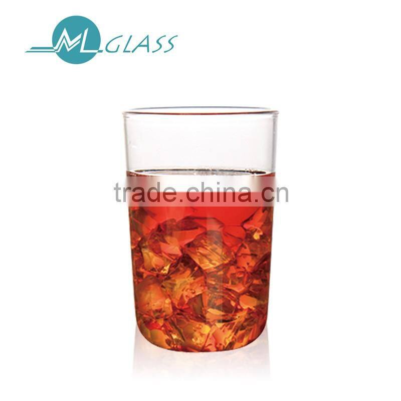 China supplier 300ml cheap thin handmade glass cup