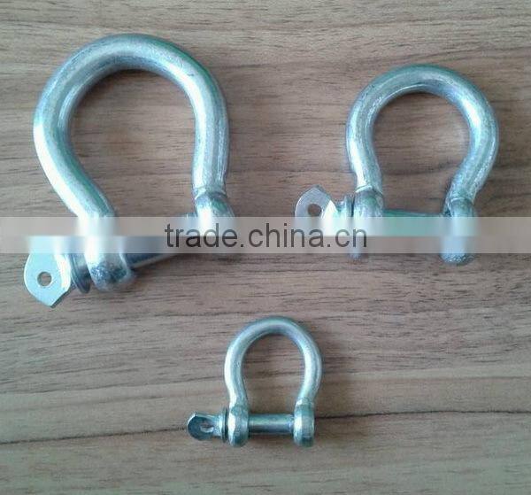 MytestEuropean Type Large Bow Shackle With Heavy Duty Safety Pins
