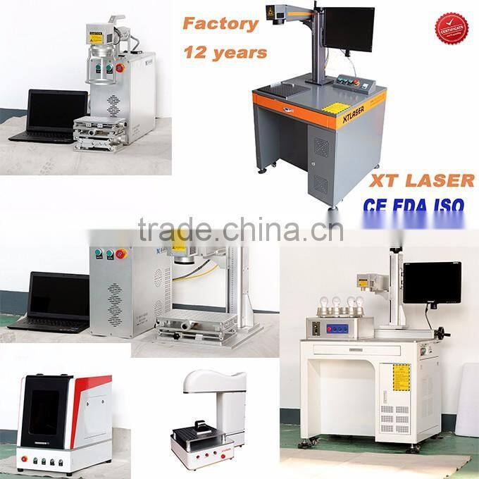 China factory Optical fiber laser marker Desktop fiber laser marking machine 30w laser engraving machinery