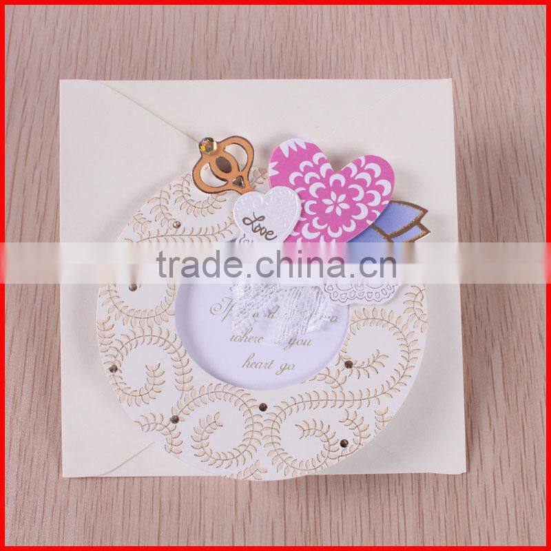 handmade banquet 3D gift card printing