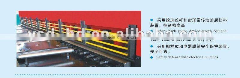 HSA25/10 CNC Hydraulic Swing Beam Shear