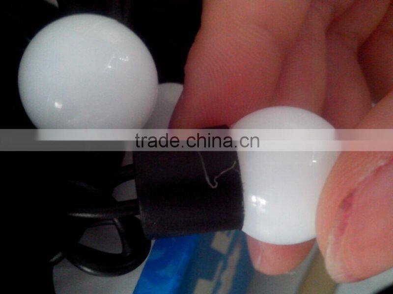 2015 hot sale for christmas 10m 100 bulb string light IP68 simple controller RGB holiday light color change or flash