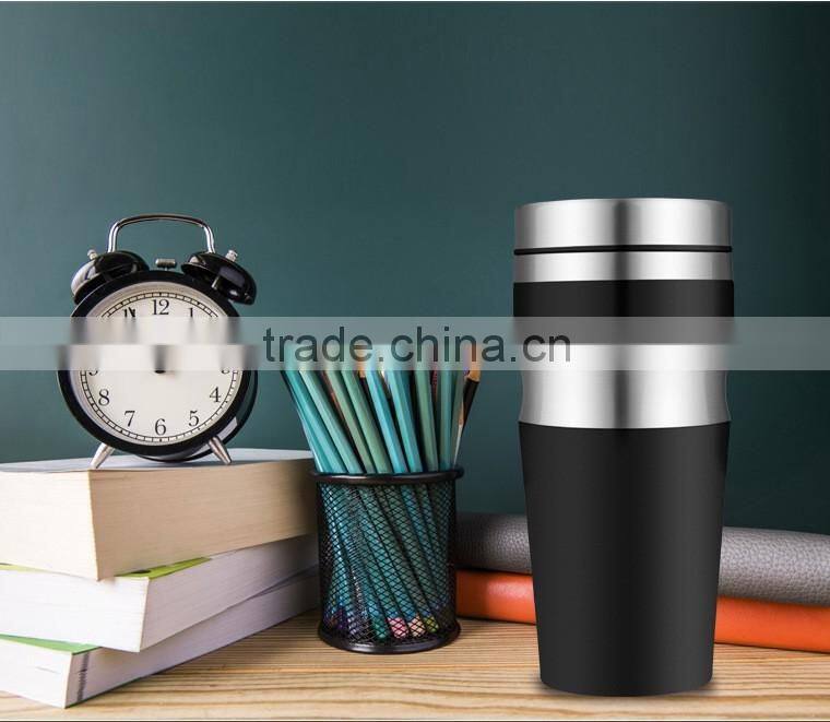 Steel coffee cup/450ml travel mugs/custom coffee mugs cheap price