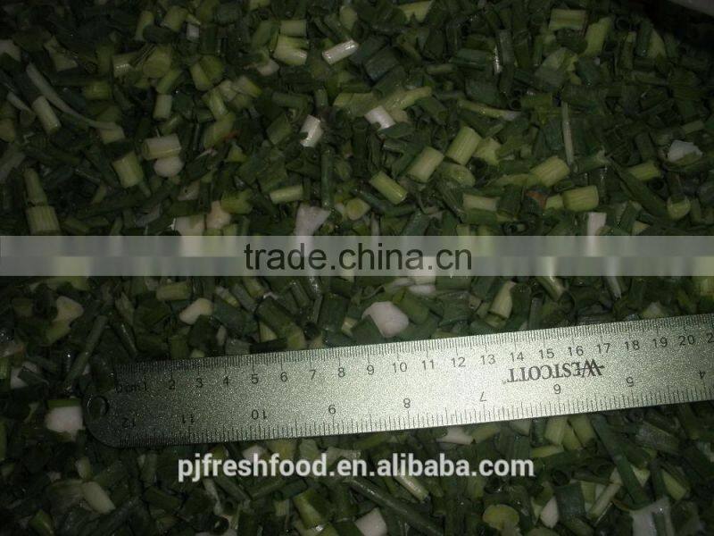 IQF Scallions Export to UK