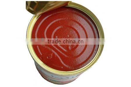 Various Kinds 70g to 4500g Tomato Paste for Canned Metal Tins