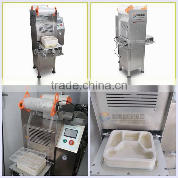 Industrial Automatic Electric Plastic Food Container Tray Sealer