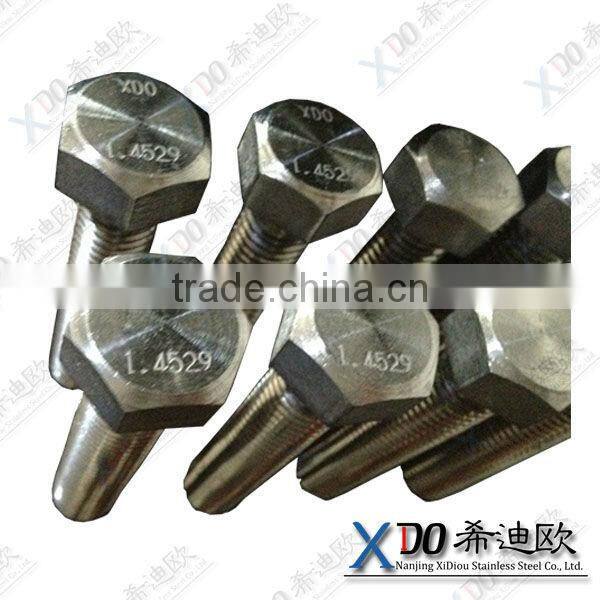 Super Alloy GH3128 /GH3030/GH3044 hardware stainless steel fastener anchor bolt type bolt extender