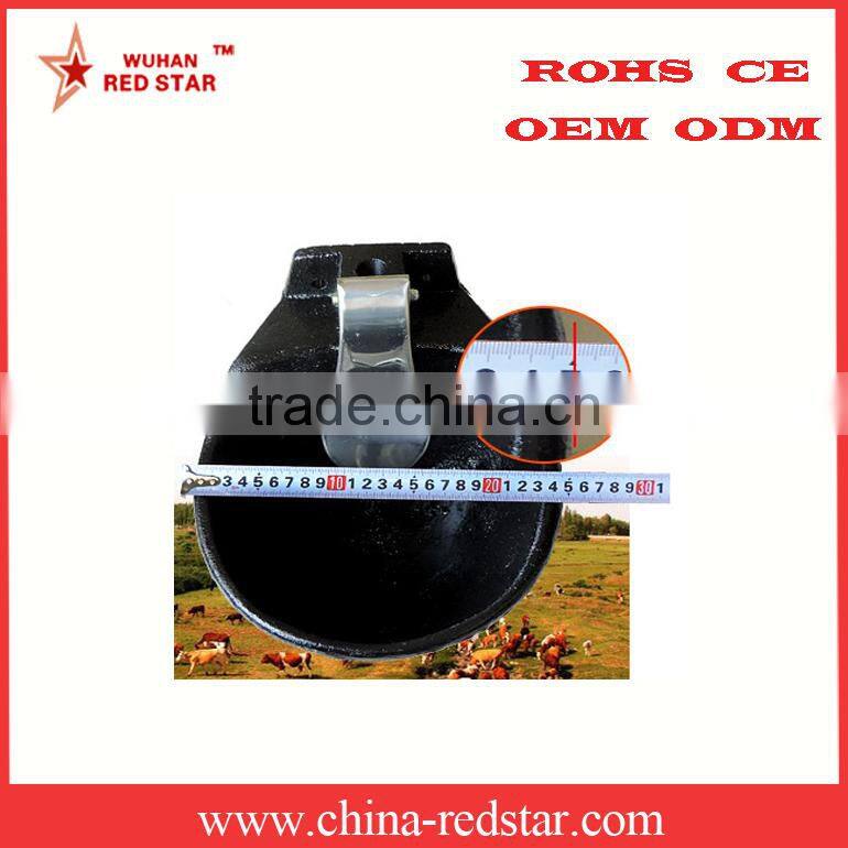 extra large size enamel cast iron cattle drinking water bowl
