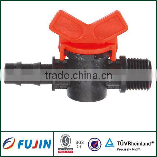 Garden irrigation system adjustable 20mm hose mini ball valve