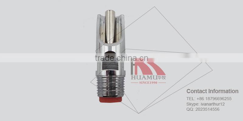 pig water nipple in silver 64*22 mm
