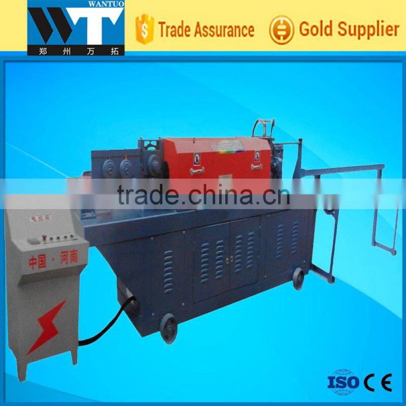 Energy-efficient Wire and Rebar straightening and cutting machine