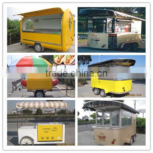 Electric mobile food trailer with wheels for sale food trailer for sale