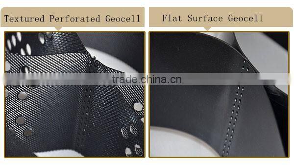 perforated plastic panels ground stabilizer driveway paver geocell