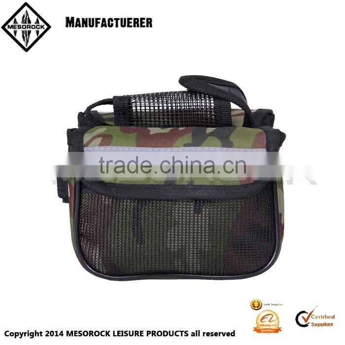 Camouflage Multifunction Waterproof Bike Top Tube Saddle Bag