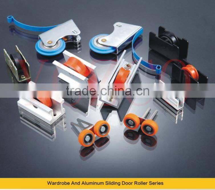 Aluminium sliding window wheel with iron housing RTD009