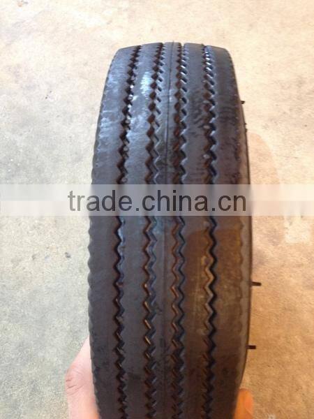 wheelbarrow rib pattern tyre and inner tube 4.10/3.50-4