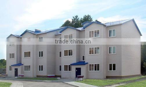 Luxury and green nano-composit panel prefabricated house/villa for sale