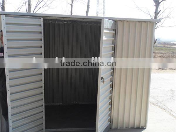 small garden tools metal warehouse