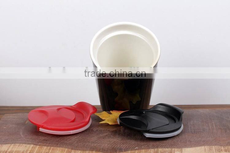 Eco 16-Ounce Ceramic Double Wall Thermal Coffee Tumbler