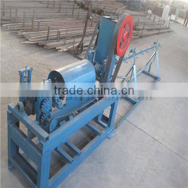 Wire cutting off straightening machine