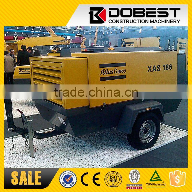 Atlas Copco Screw Air Compressor XAS67 Mobile Air Compressors
