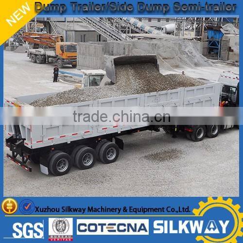 Hot sale Dump Trailer/Side Dump Semi-trailer