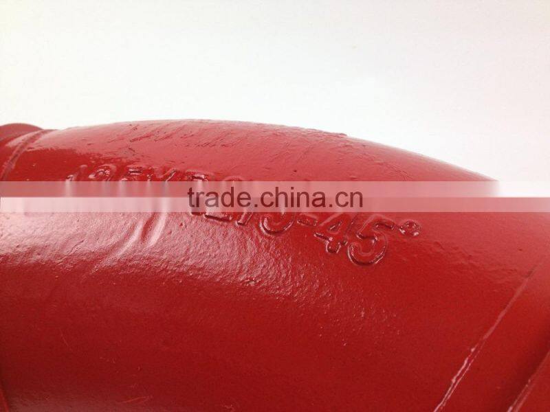 DN125 concrete pump pipe bends, manufacturer in China