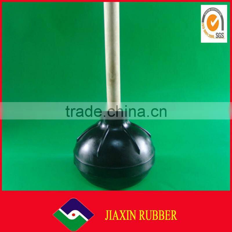 china wholesale !!!hot sale 4" colored toilet plunger with 18" wooden handle