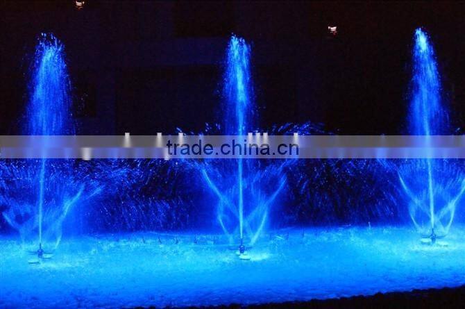 Music and dancing fountain injector nozzle