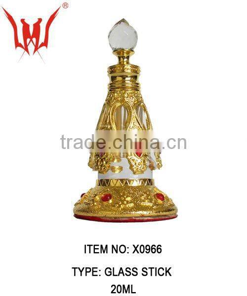 2014 Newest Design 20ml Alloy Pretty Perfume bottles Vintage Bottles