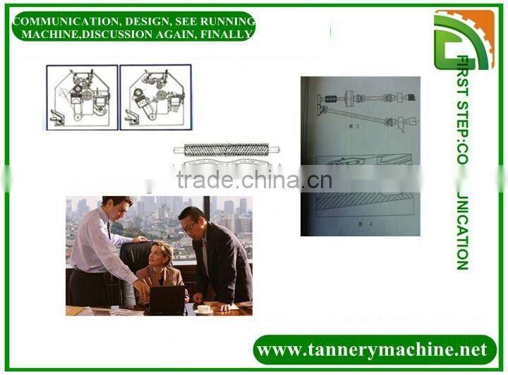 Italy quality 1500mm hydraulic leather fleshing machine