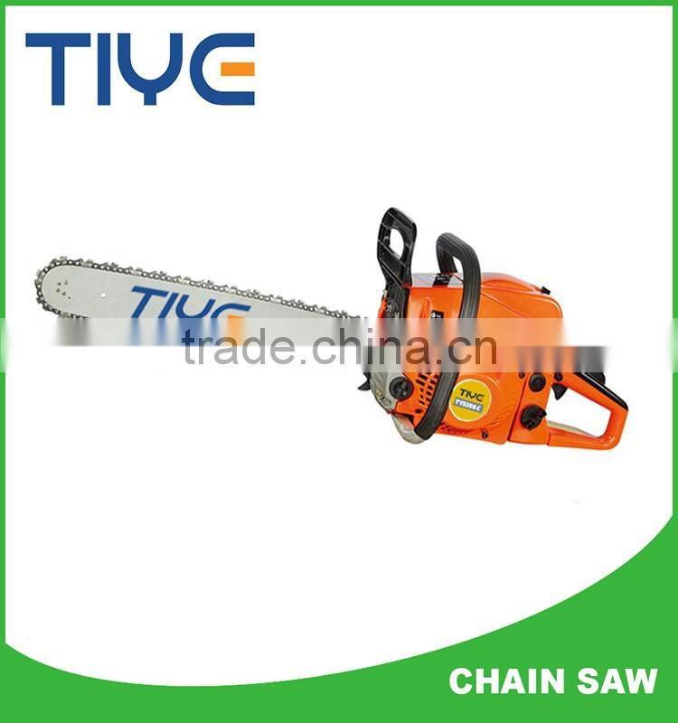 Chinese Chainsaw Petrol Wood Cutting Machine For Forest and Home Use