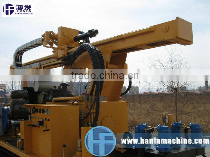 HFD-600L multifunctional drilling rig, full-hydraulic drilling rig