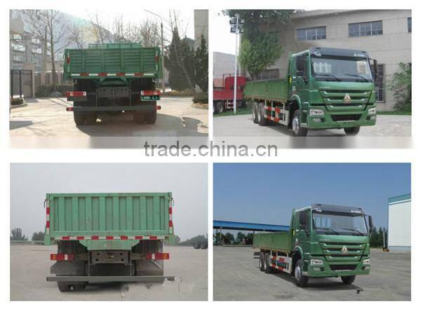 Howo diesel engine / rear double axle / 10 wheel / 269hp 32ton / cargo truck