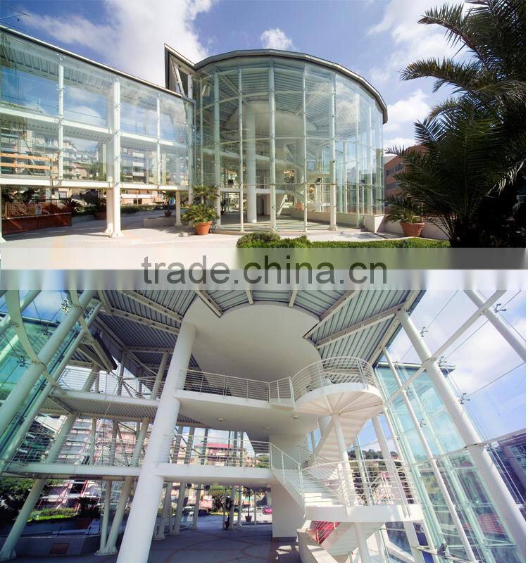 High Strength Light Frame Prefabricated Steel Structure Shopping Mall