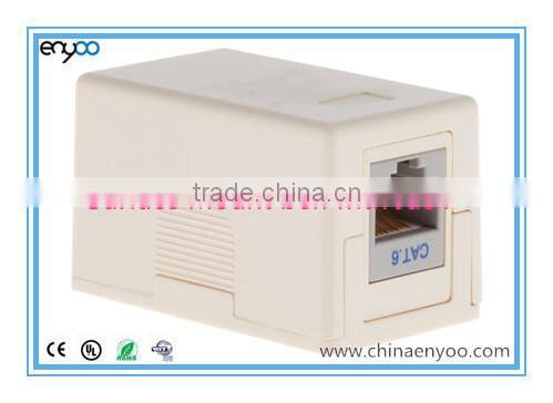 Keystone Surface Mount Box, 1 Port with or without keystone jack