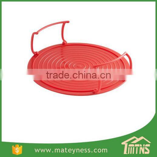 Plate Stacker Lid & Tray Multi-Tasking Kitchen 3 In1 Microwave Tray