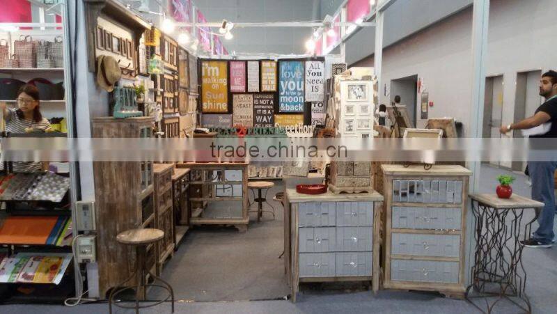 2016 Antique decorative wooden wall plaque WITH LED light, wooden lighted printing sign