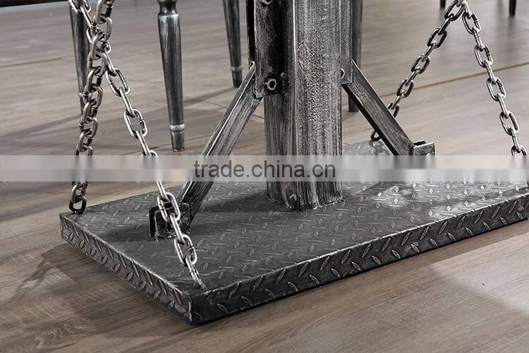 New!!casual iron table/ metal do old table frame with coffee shop