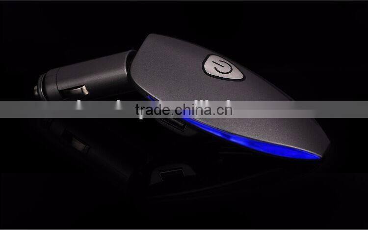 Car air purifier anion charge double USB besides smoke The car gift aromatherapy machine Car oxygen bar