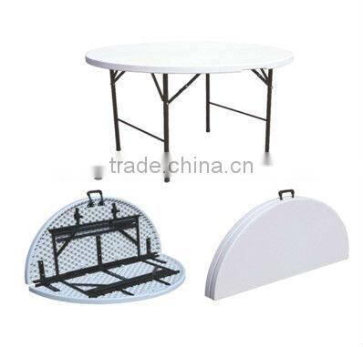 2017 Sigma Hot sale cheap stackable folding plastic round outdoor table
