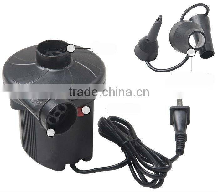 Vacuum compression bag dual-purpose electric pump