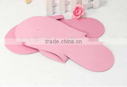 Hospital and nail salonhotel nail salon disposable EVA slipper for hotel,hospital and nail salon