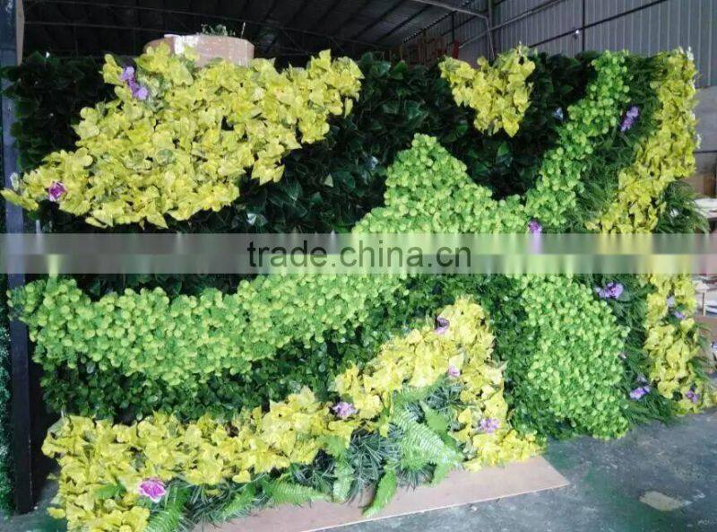 Eco-friendly artificial plant wall ,artificial vertical green wall, grass wall indoor or outdoor