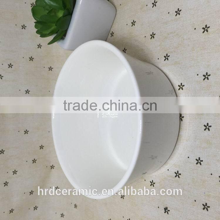Stocked Wholesale White Salad Soup Cheap Porcelain Ceramic sugar Bowl