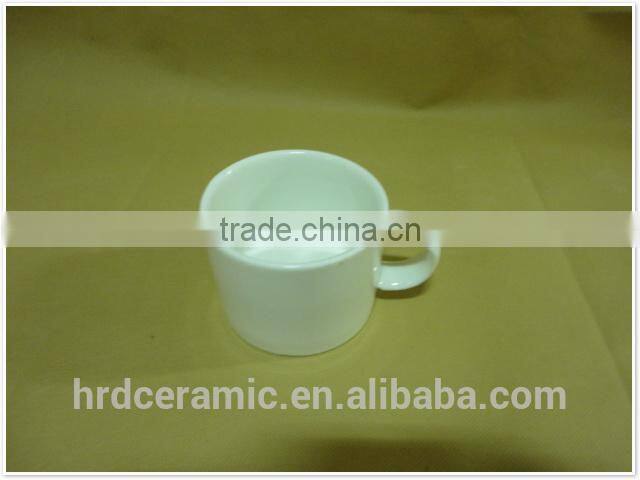 Personalized High Quality White ceramic cup table ware