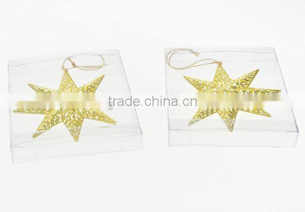 Hot Sale Xmas Metal Star Hanging Ornament Stand